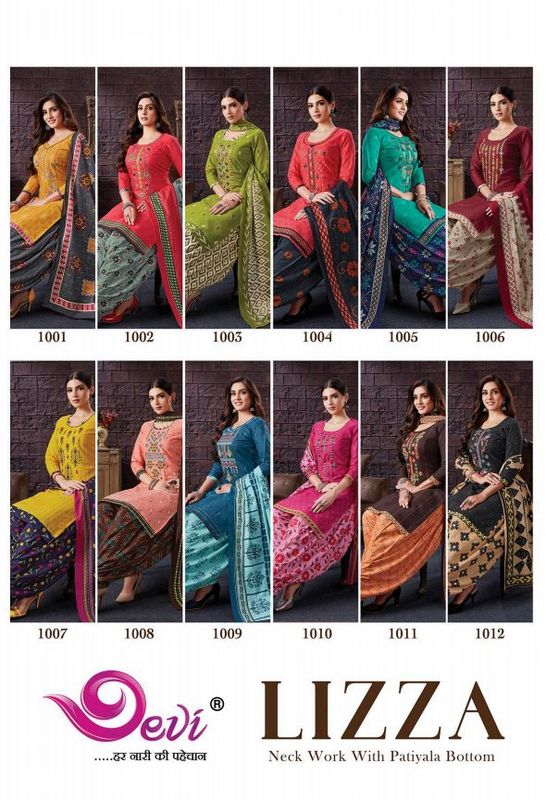 Devi Lizza Regular Wear Wholesale Printed Cotton Readymade Salwar Suit Catalog
